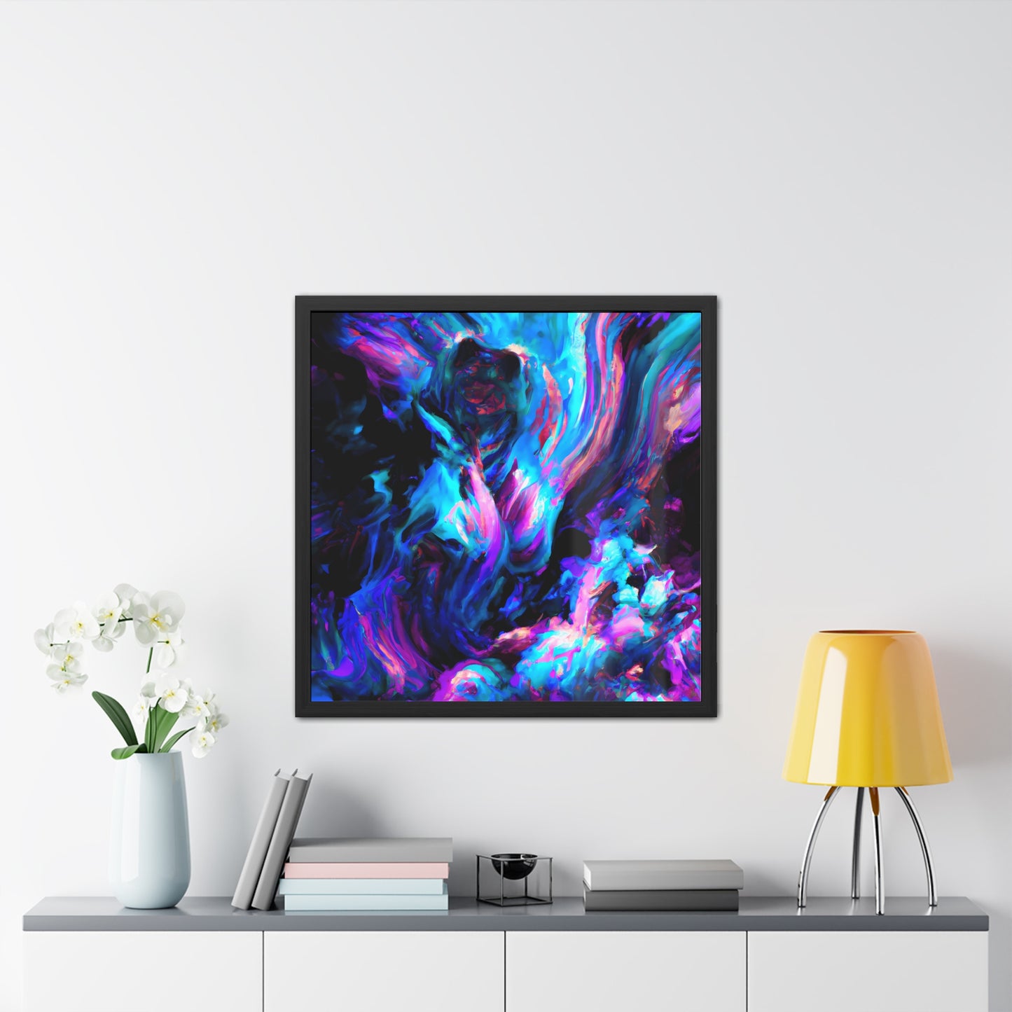 Quantum Euphoria 12 - on Framed Print