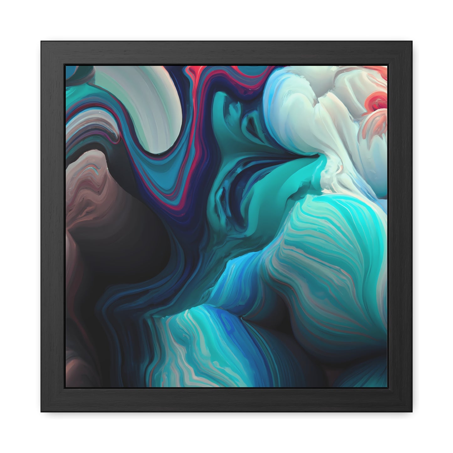 Quantum Euphoria 19 - on Framed Print