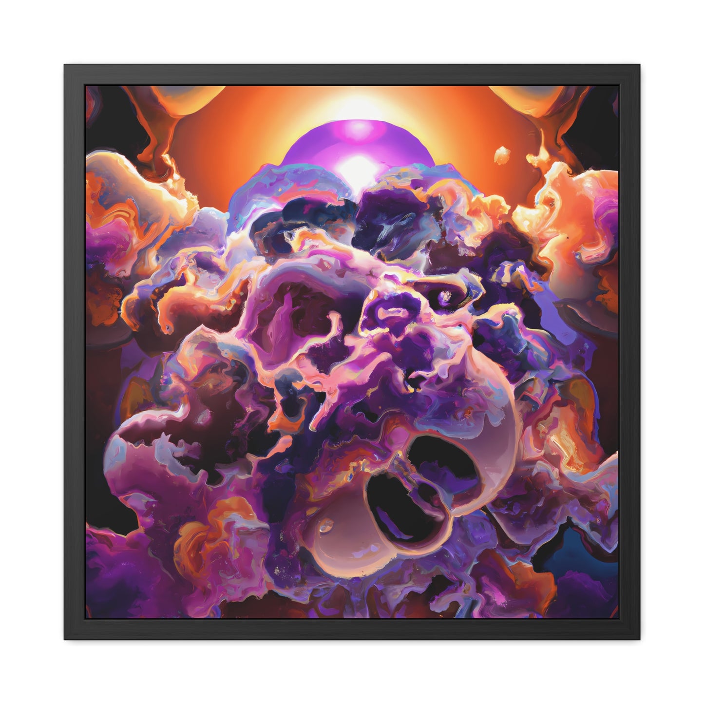 Temporal Flux 11 - on Framed Print