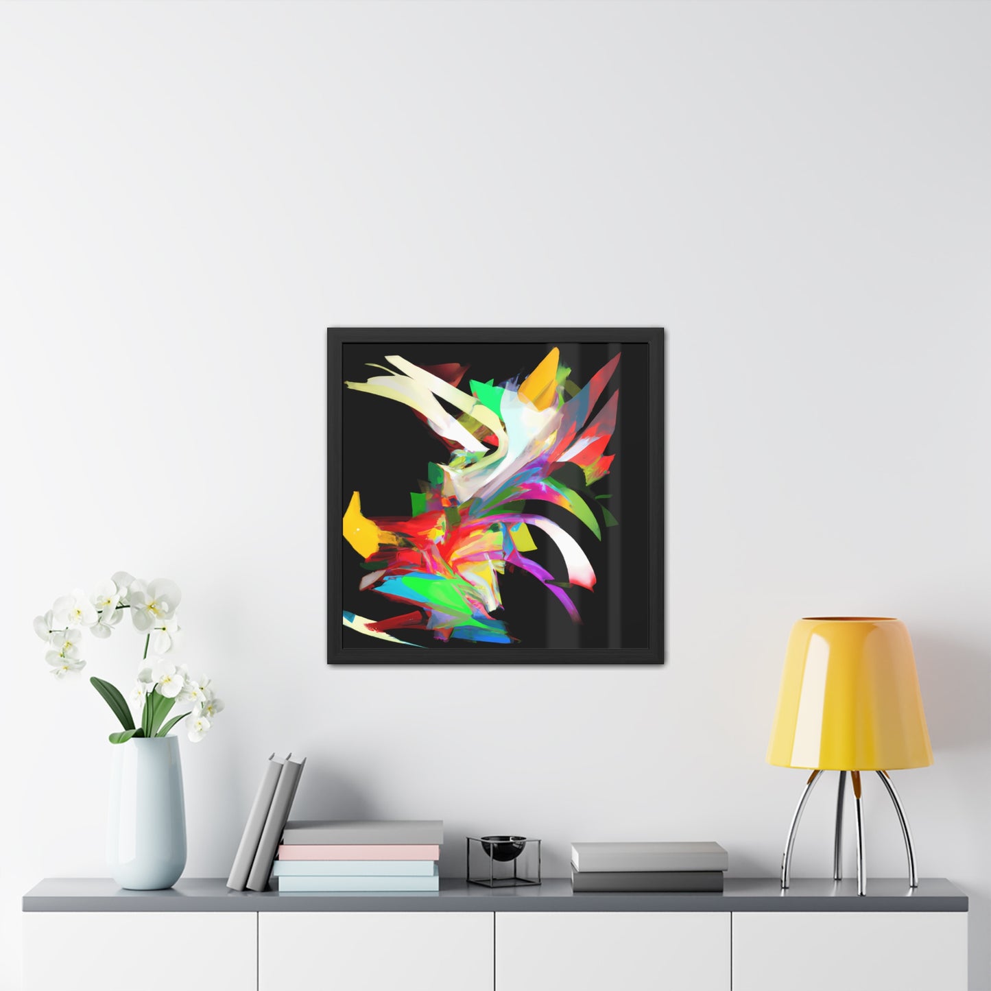 Fabstract 8 - on Framed Print