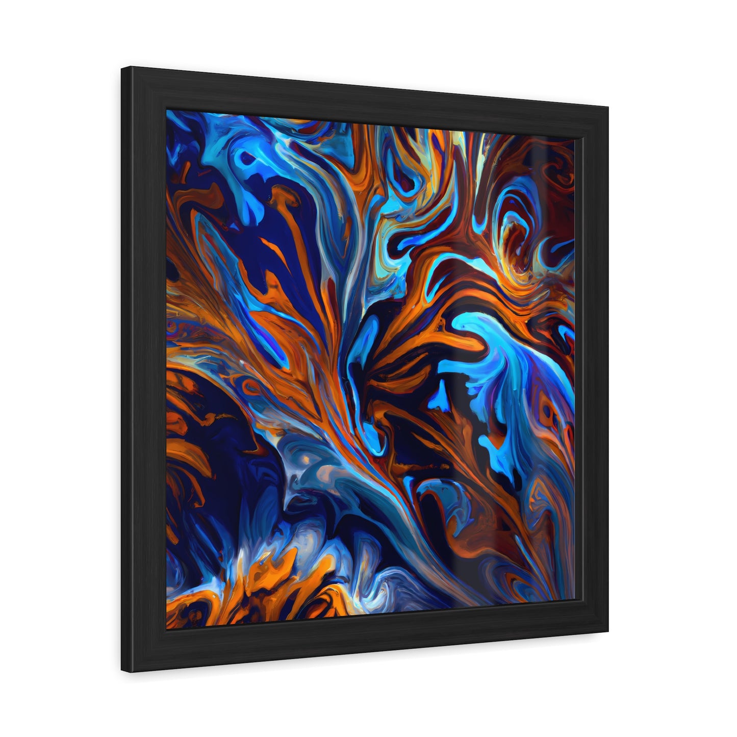 Fabstract 106 - on Framed Print