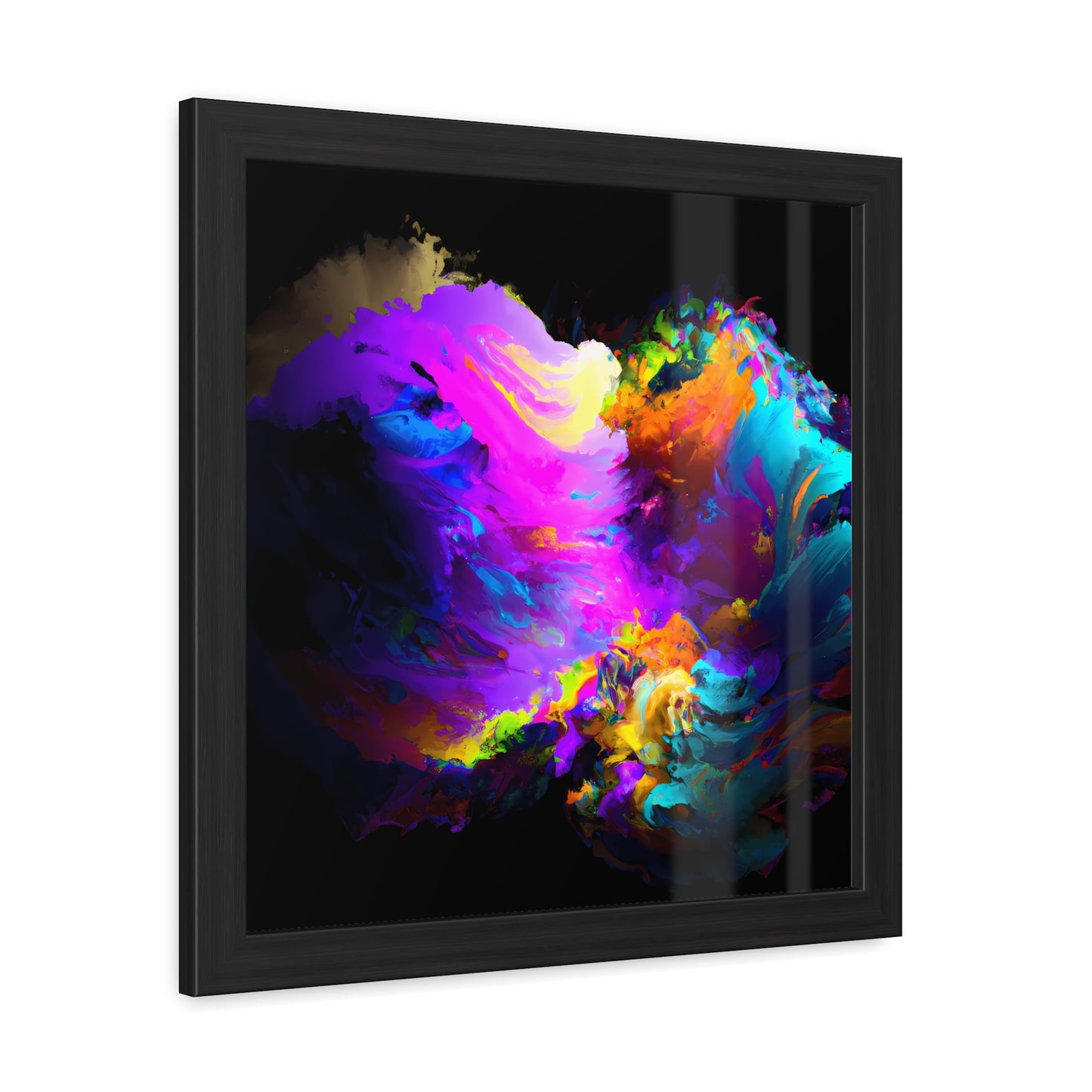 Fabstract 18 - on Framed Print