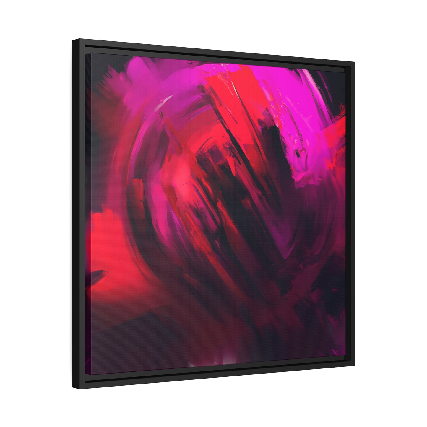 Fabstract 57 - on Framed Canvas