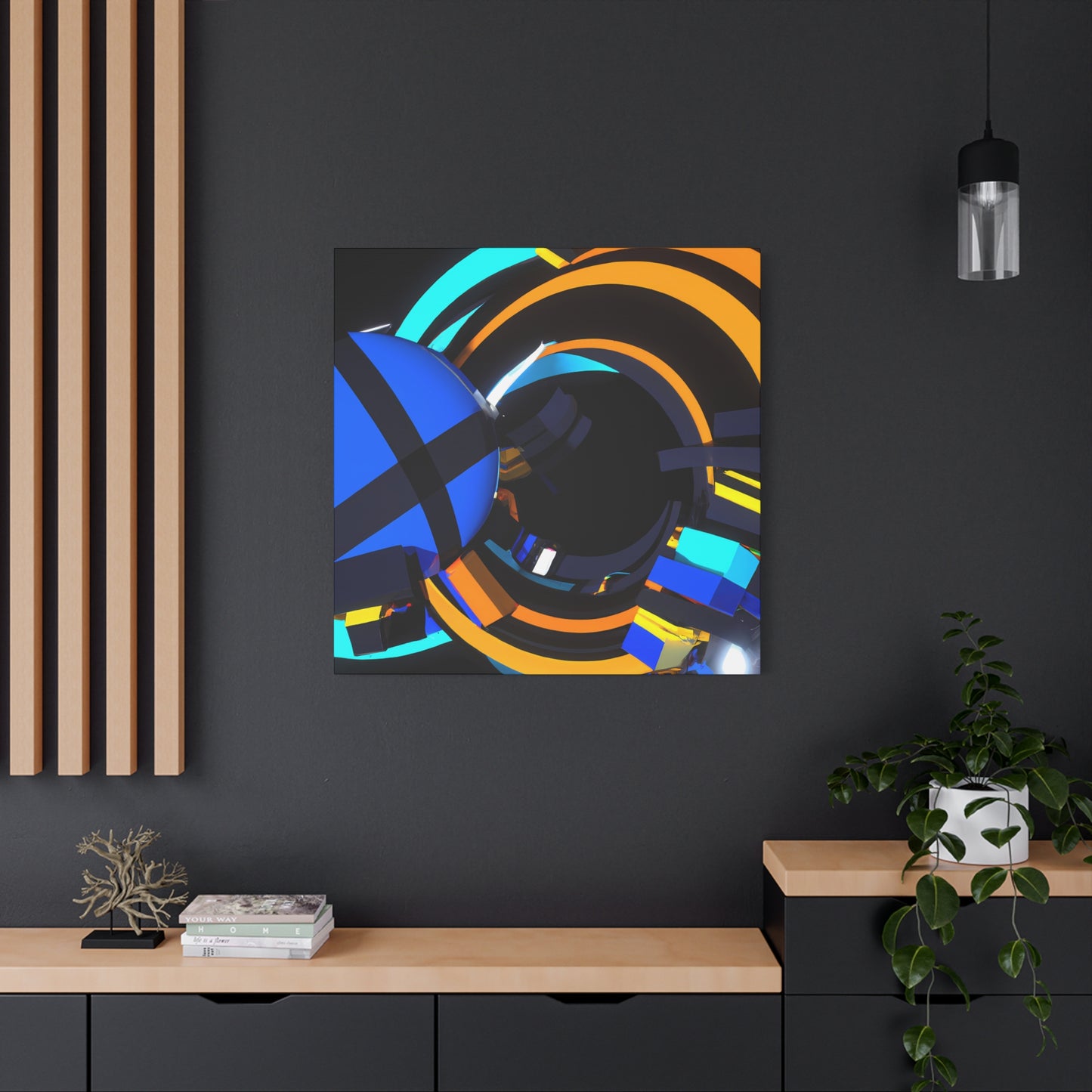 Temporal Flux 11 - on Canvas