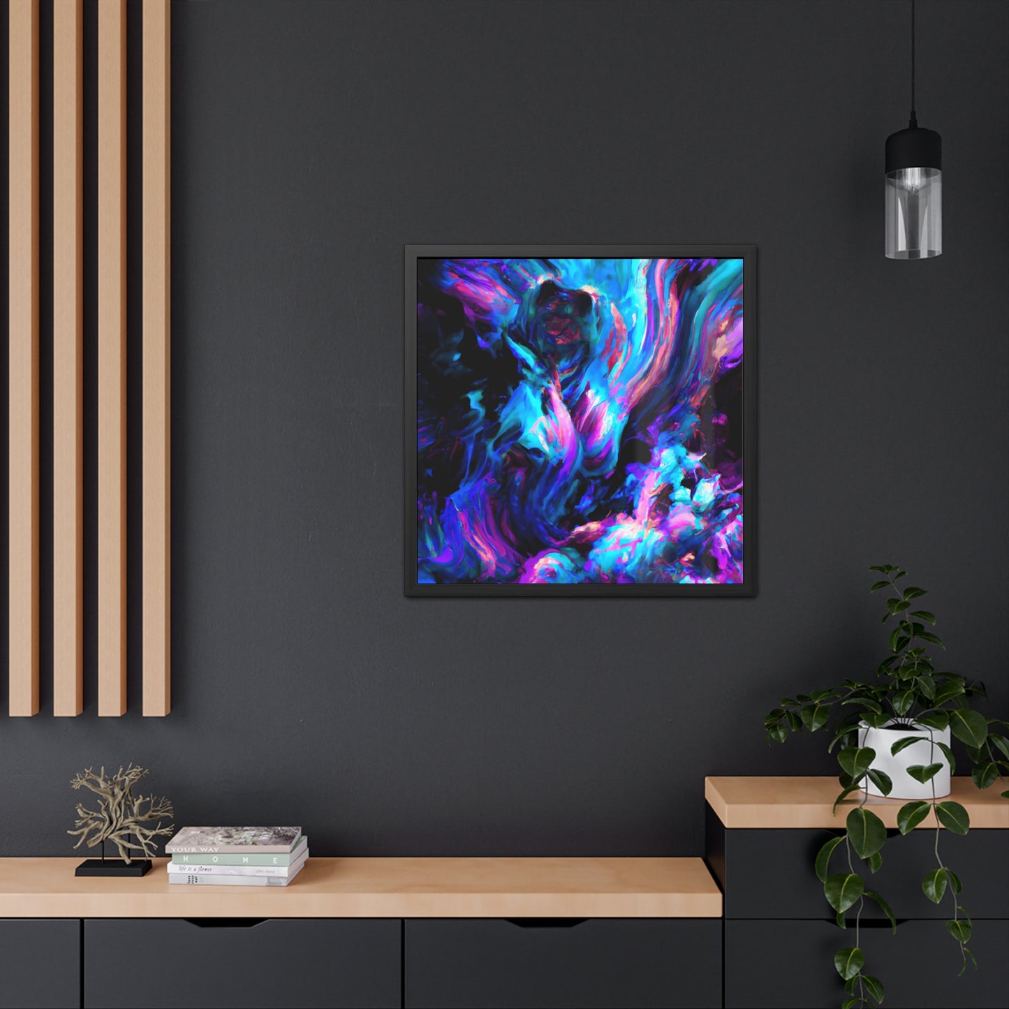 Quantum Euphoria 12 - on Framed Print