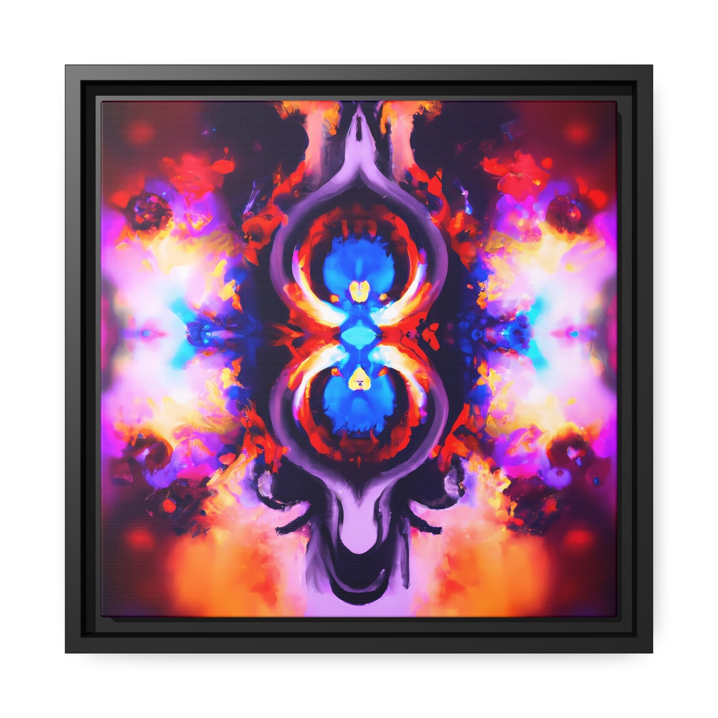 Fabstract 70 - on Framed Canvas