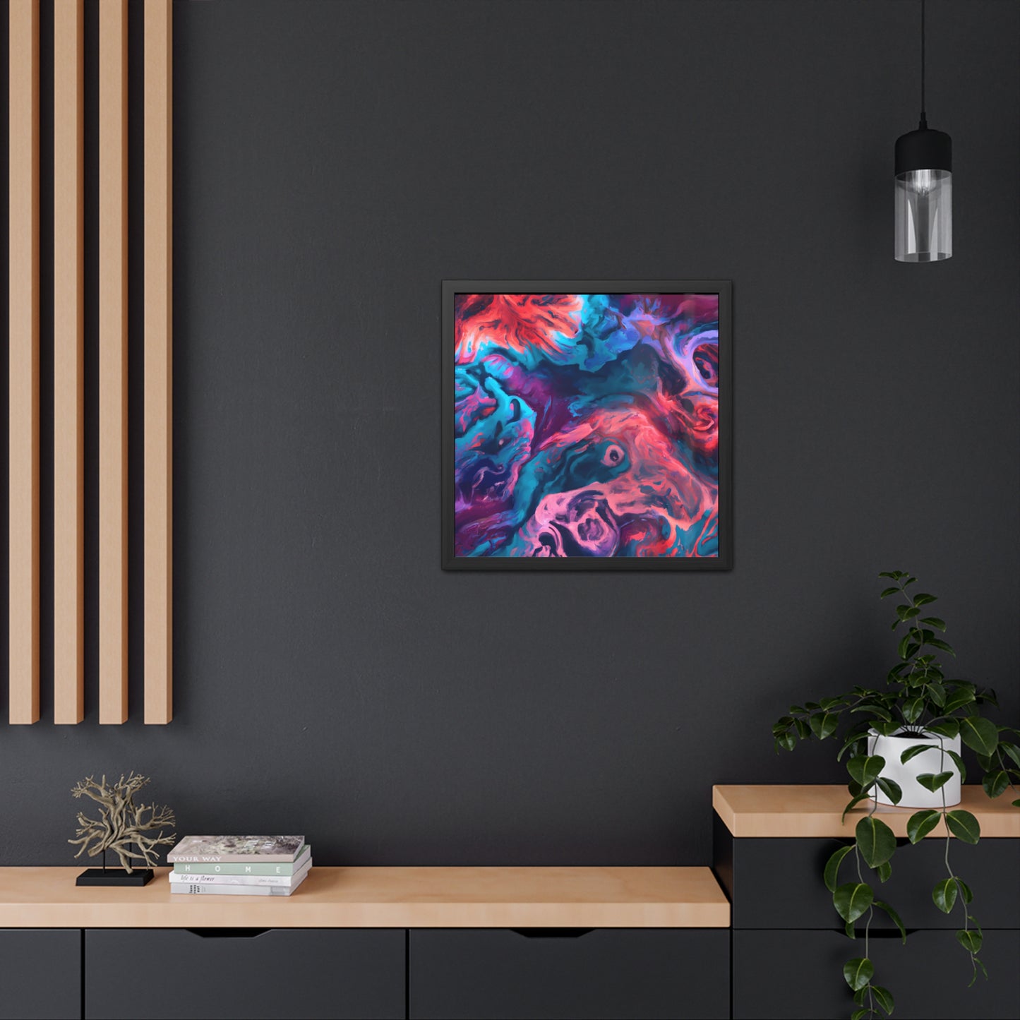 Quantum Euphoria 16 - on Framed Print