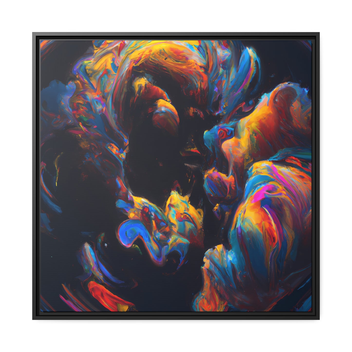 Quantum Euphoria 15 - on Framed Canvas