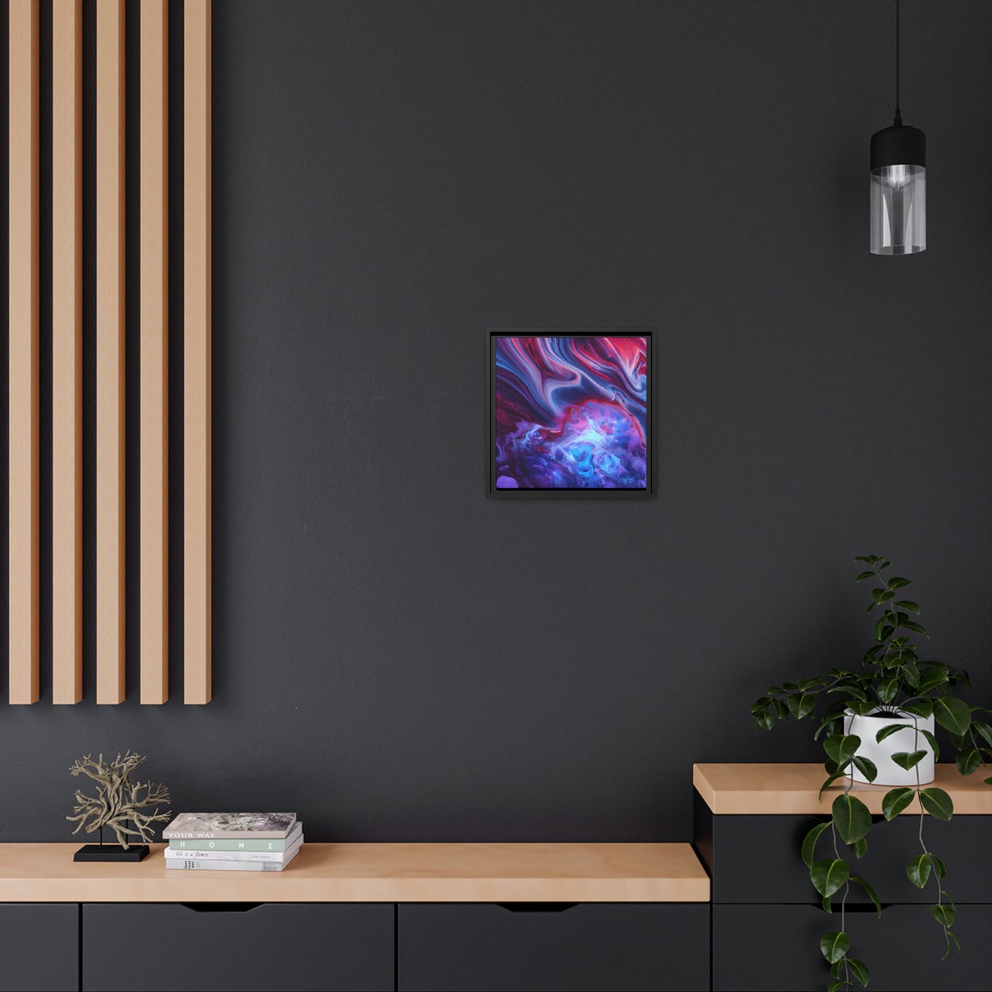 Quantum Euphoria 2 - on Framed Canvas