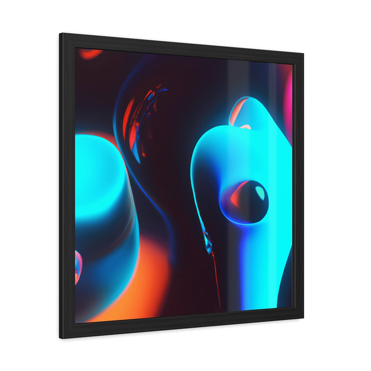 Fabstract 22 - on Framed Print