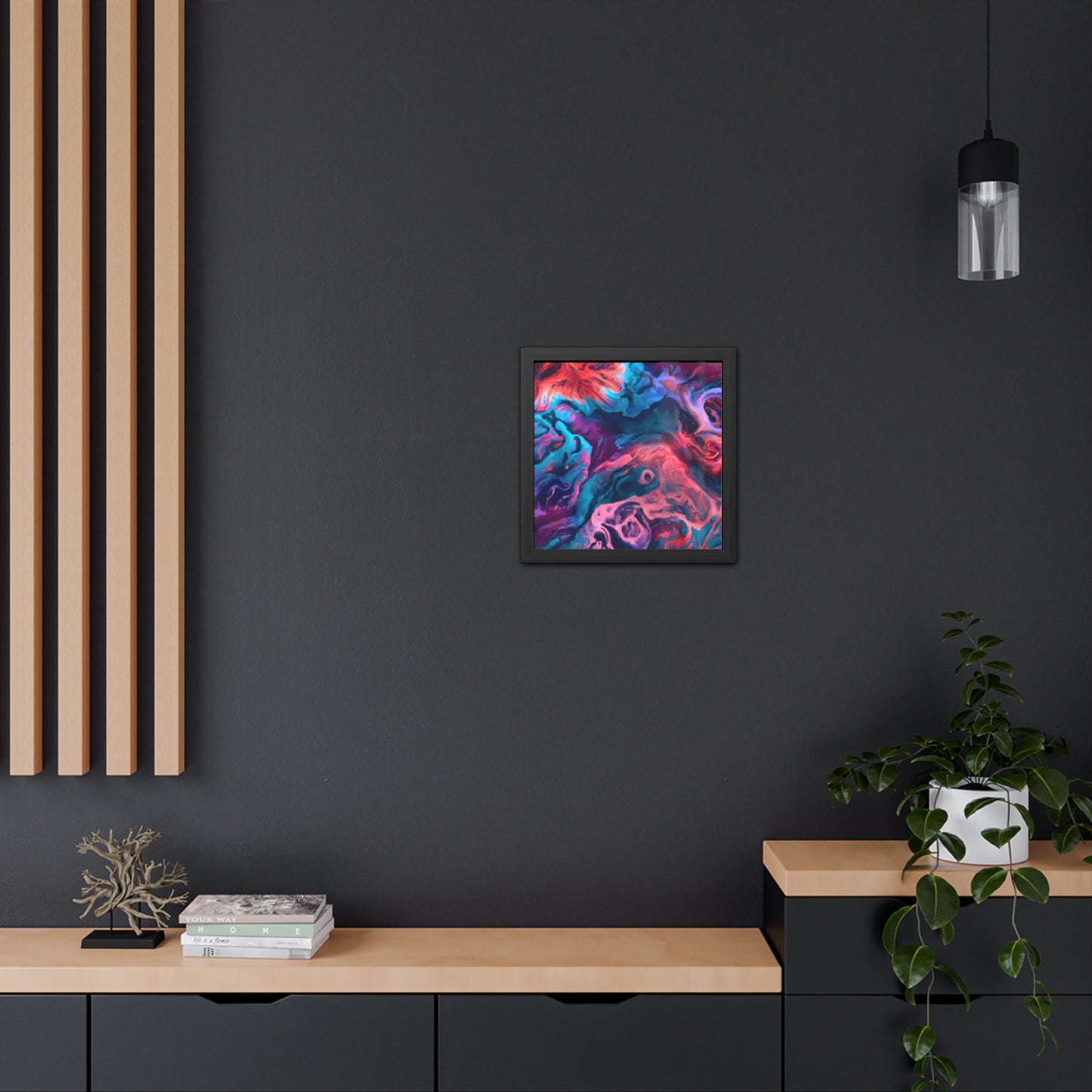 Quantum Euphoria 16 - on Framed Print