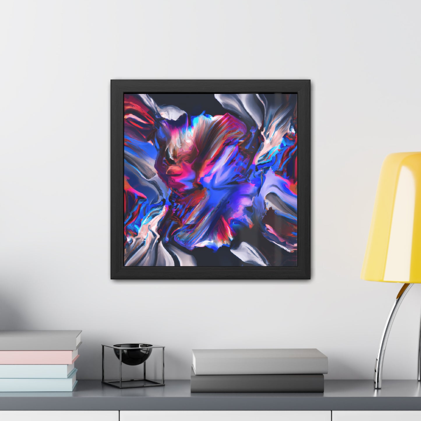 Fabstract 95 - on Framed Print