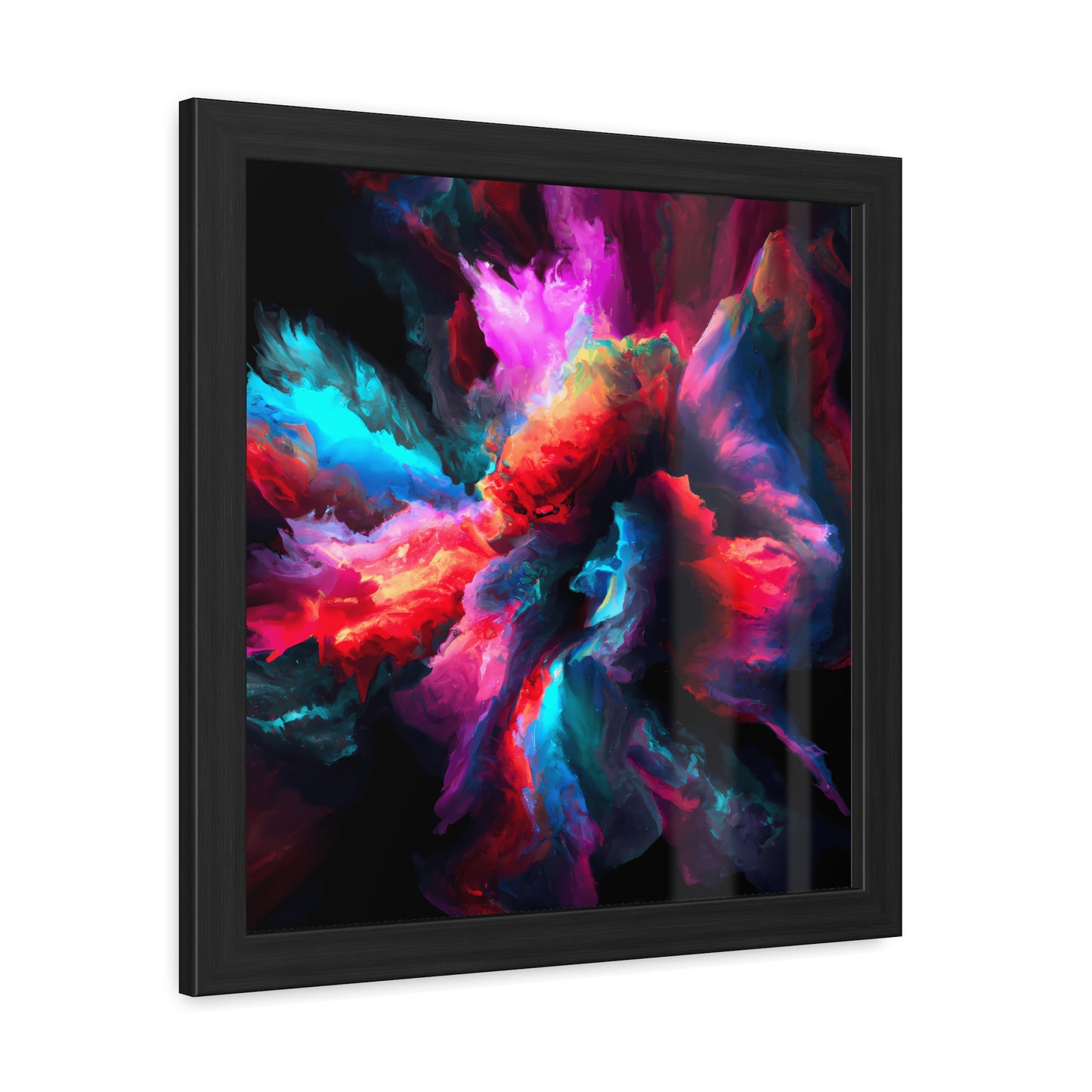 Fabstract 61 - on Framed Print