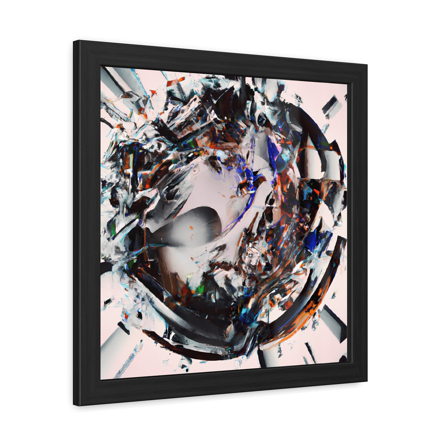 Temporal Flux 17 - on Framed Print