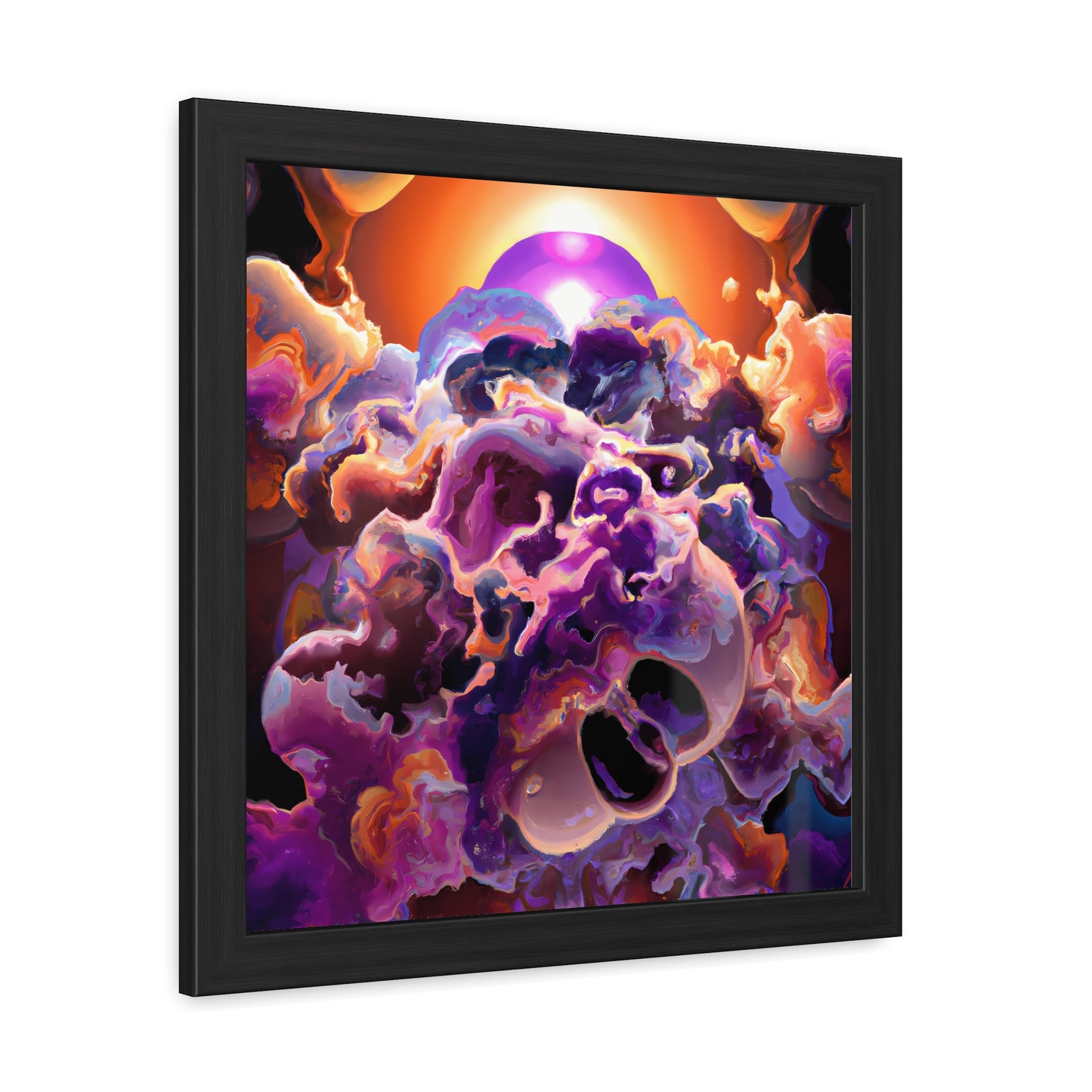 Temporal Flux 11 - on Framed Print