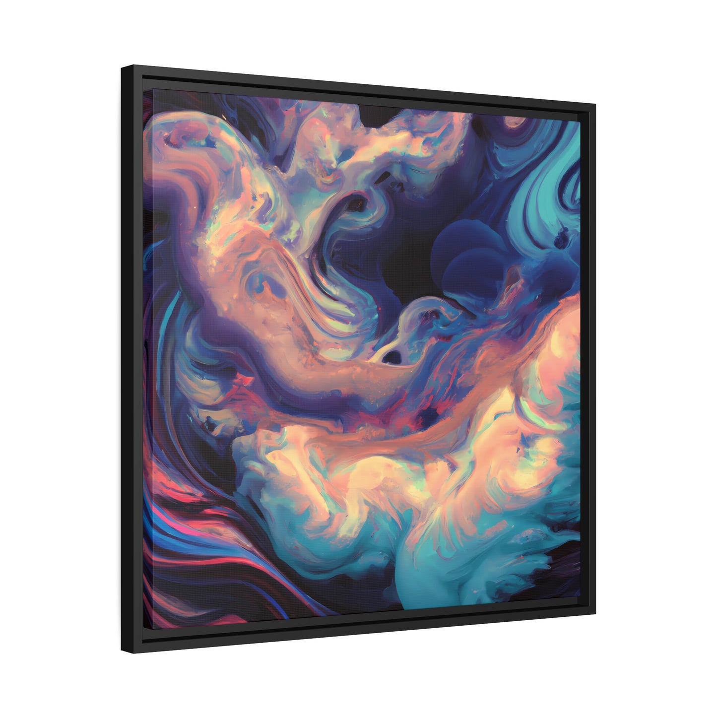 Quantum Euphoria 9 - on Framed Canvas