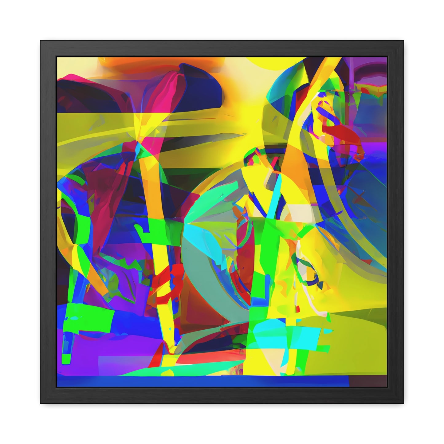 Future Graffiti 4 - on Framed Print