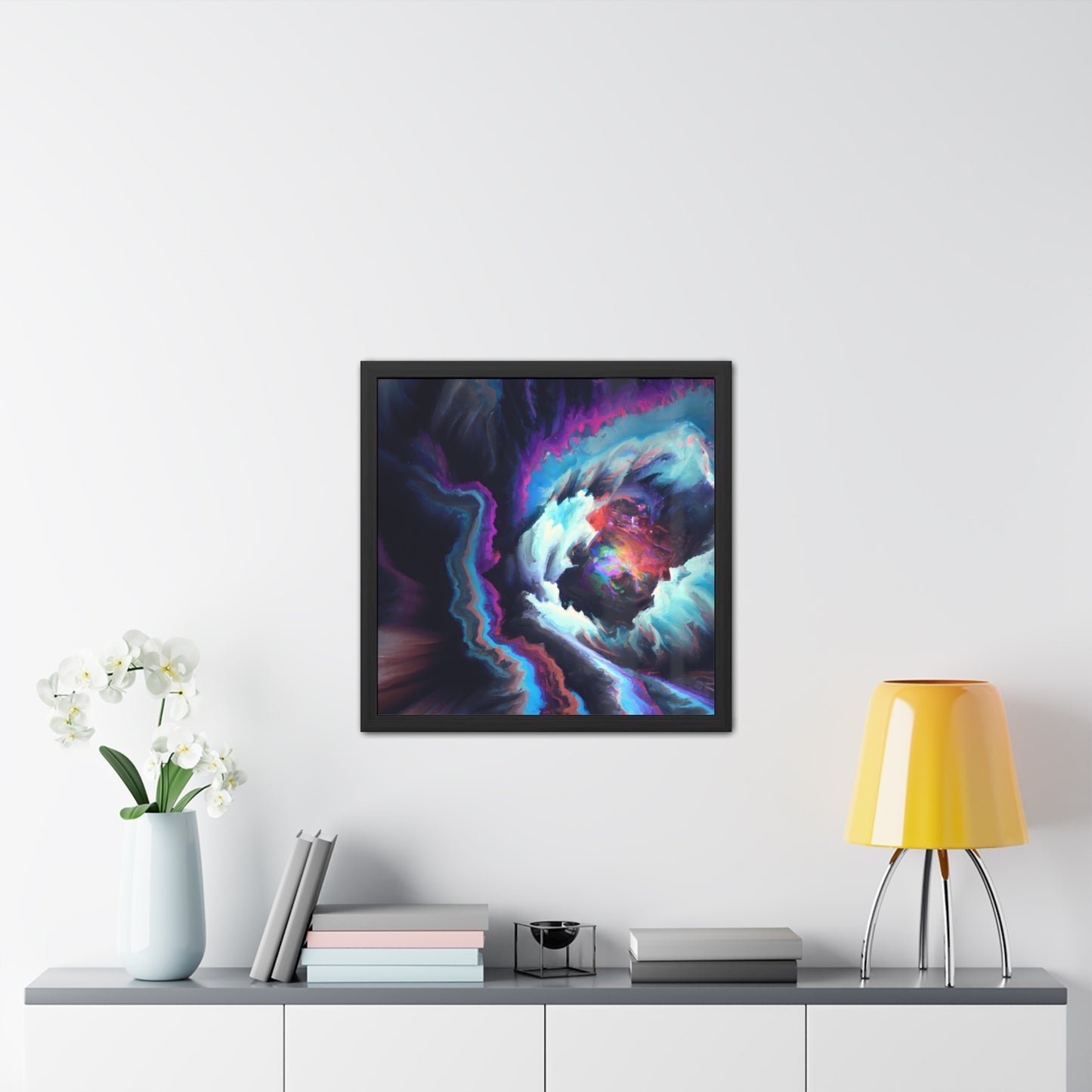 Quantum Euphoria 7 - on Framed Print