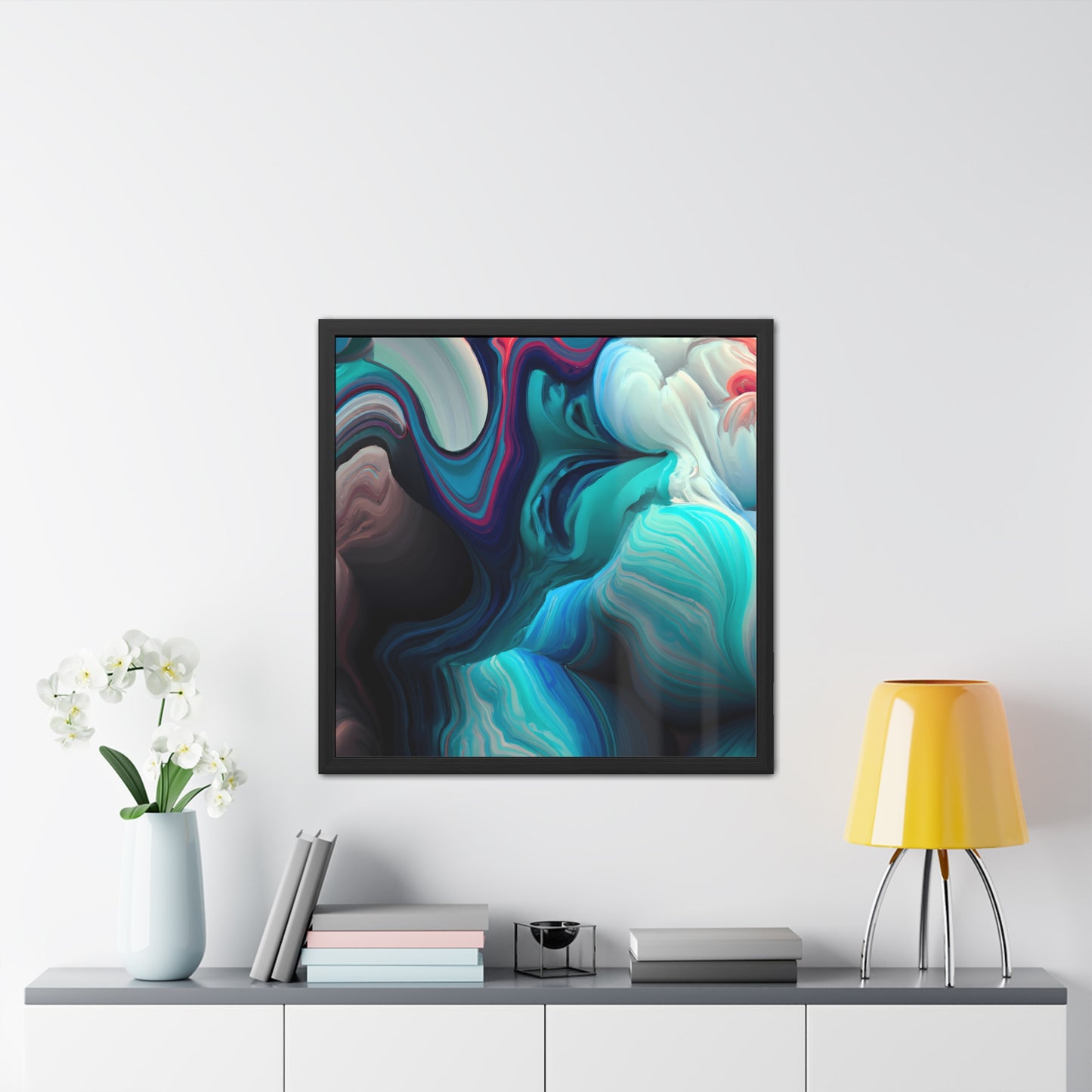 Quantum Euphoria 19 - on Framed Print