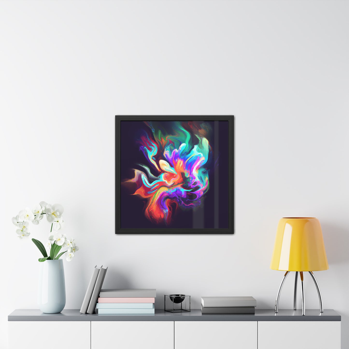 Quantum Euphoria 1 - on Framed Print