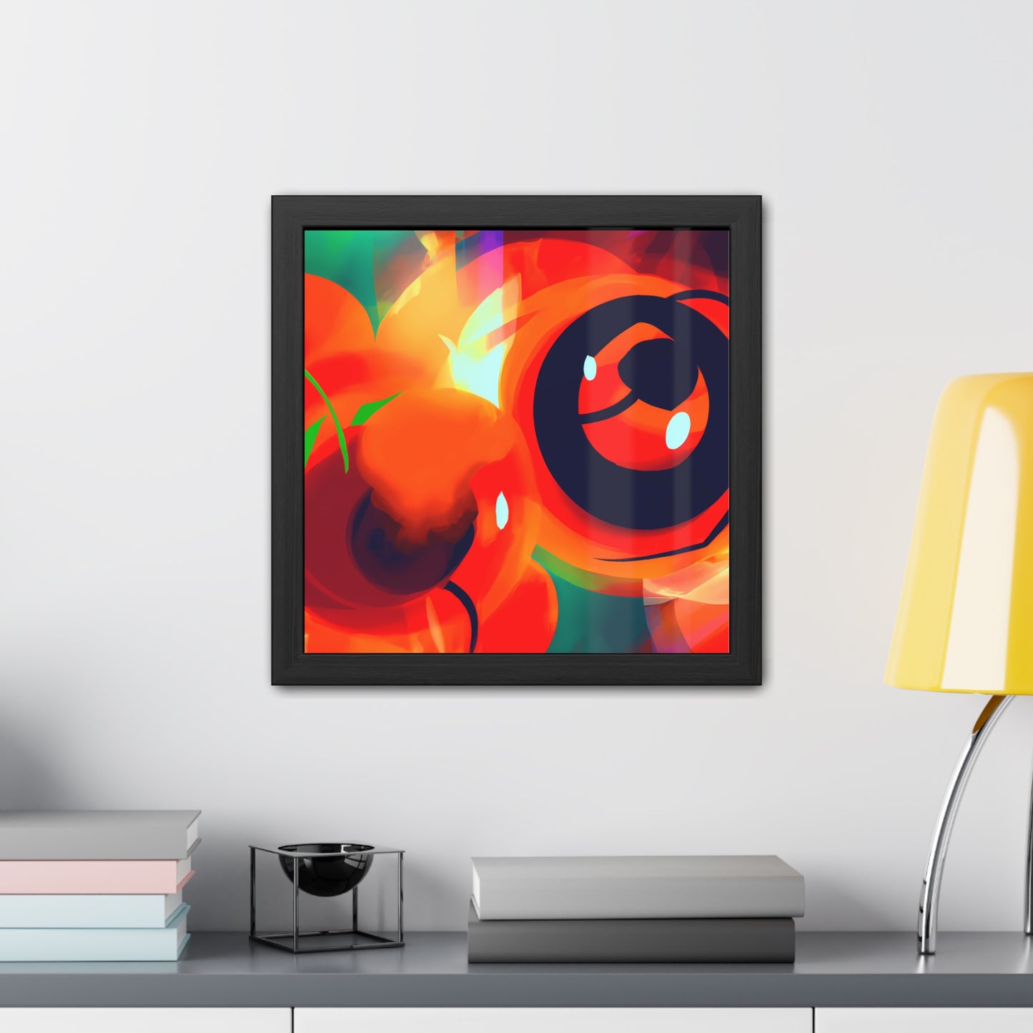 Fabstract 7 - on Framed Print