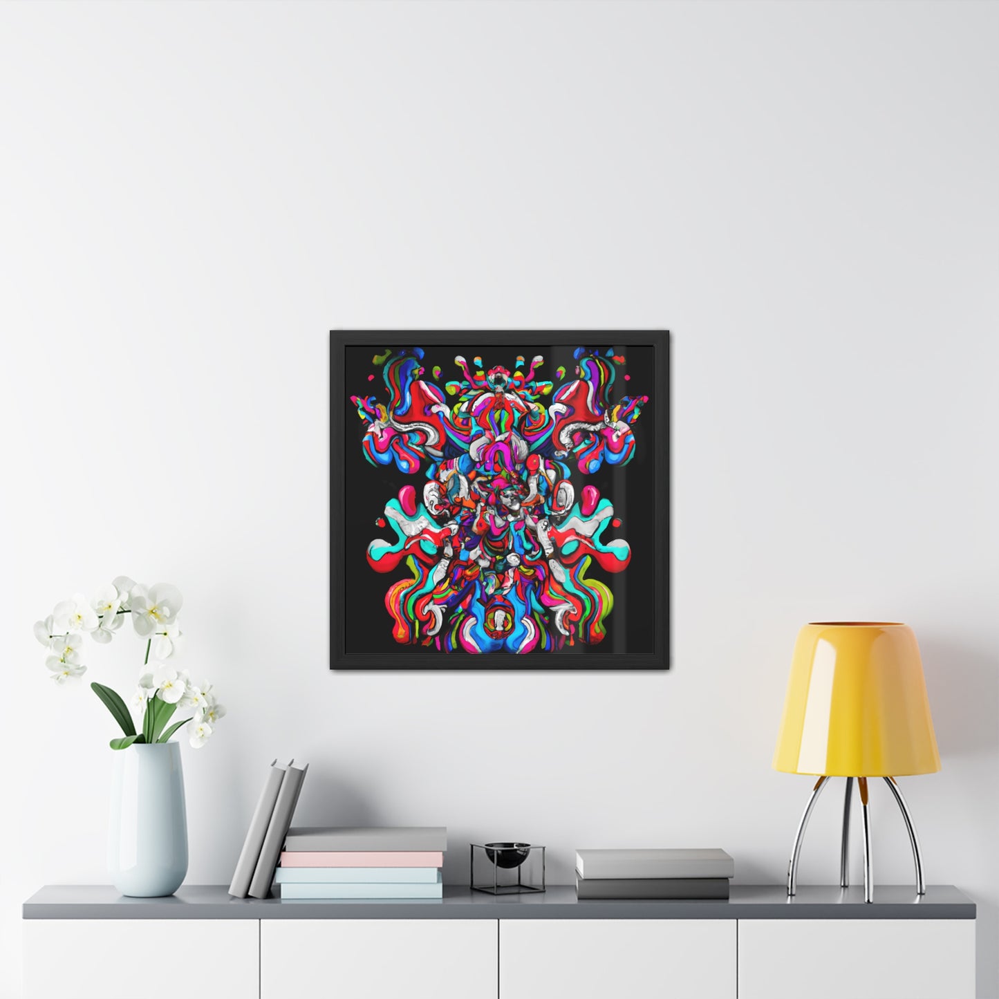 Fabstract 34 - on Framed Print