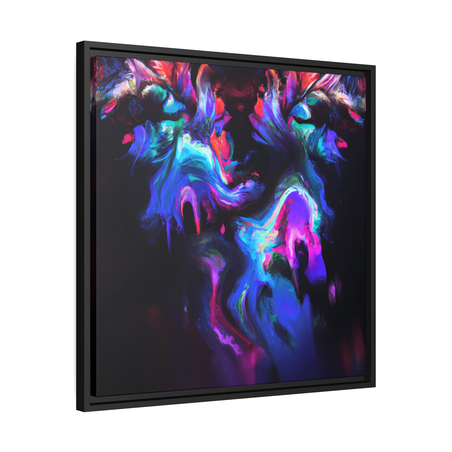 Quantum Euphoria 17 - on Framed Canvas