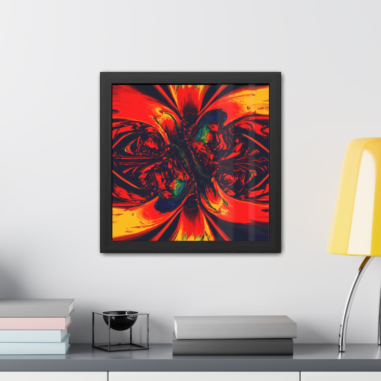 Fabstract 69 - on Framed Print