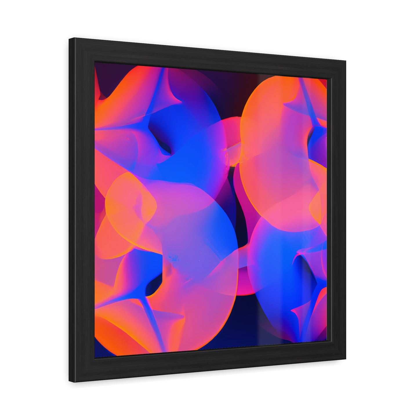 Neon Nexus 5 - on Framed Print