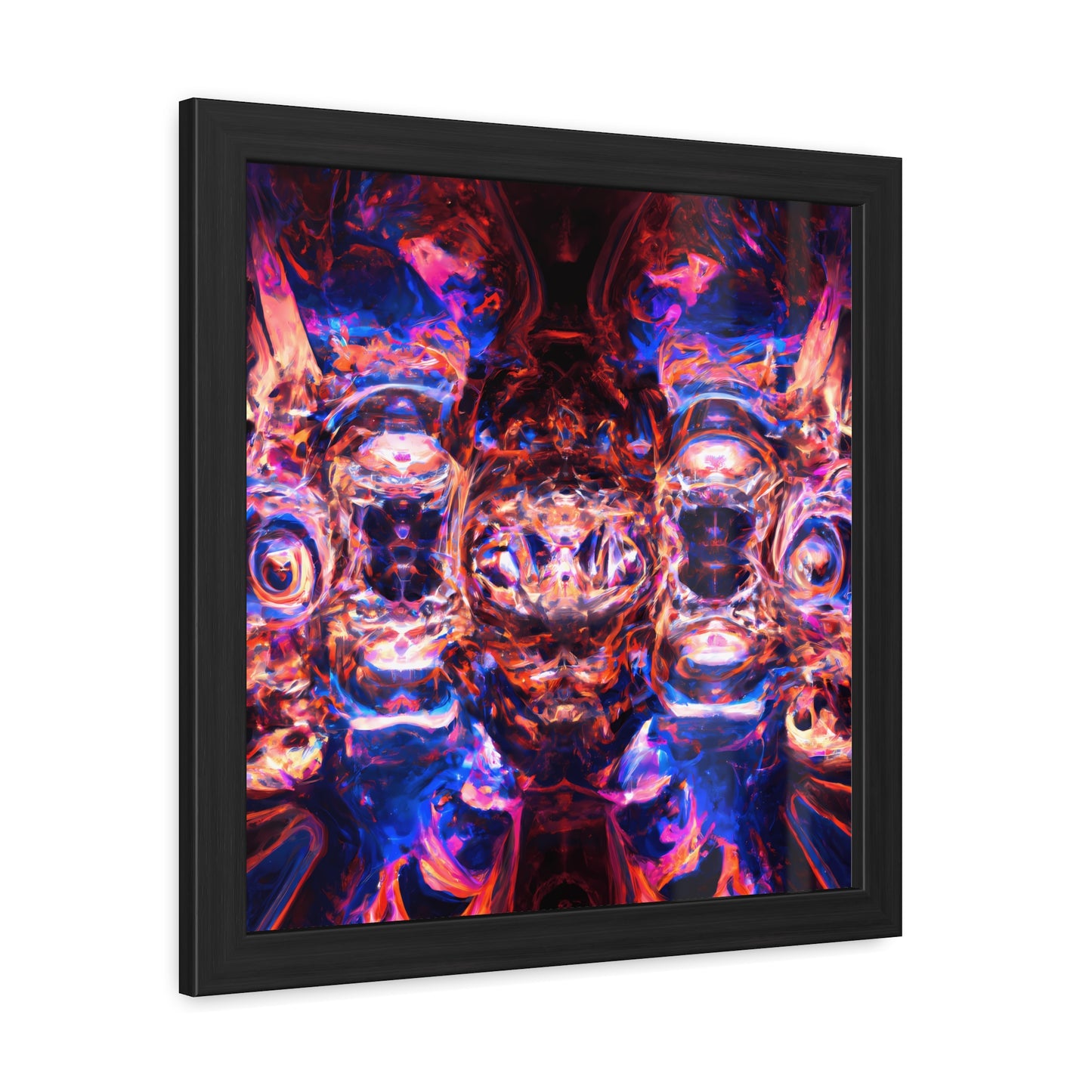 Fabstract 112 - on Framed Print