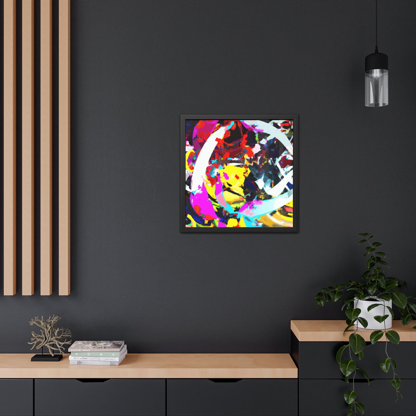 Future Graffiti 13 - on Framed Print