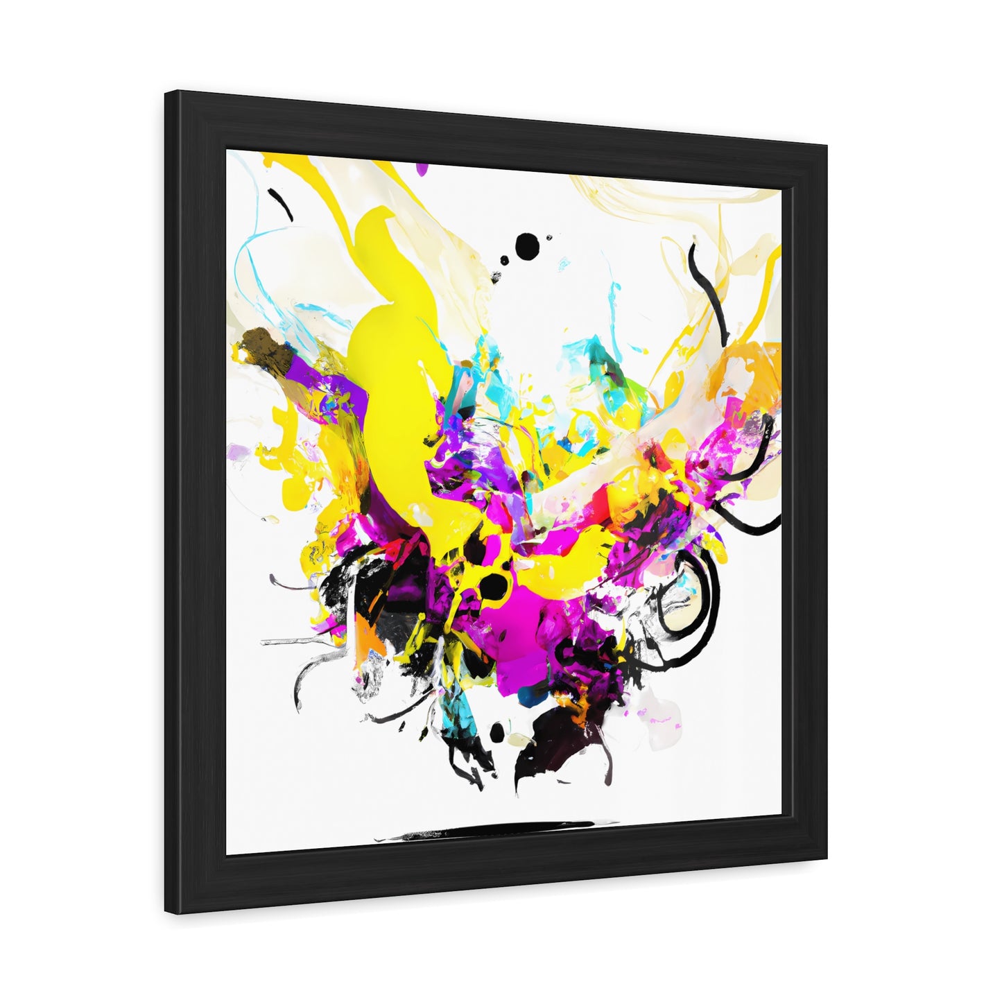 Fabstract 44 - on Framed Print