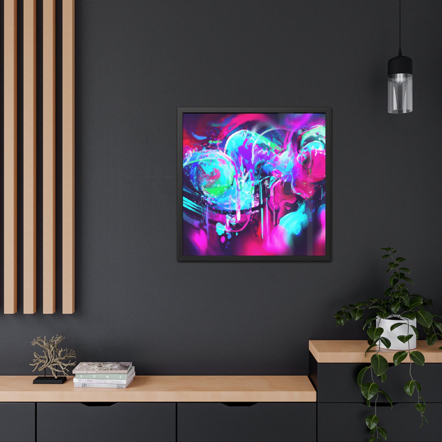 Future Graffiti 16 - on Framed Print