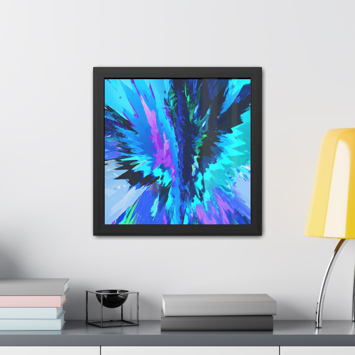 Fabstract 77 - on Framed Print