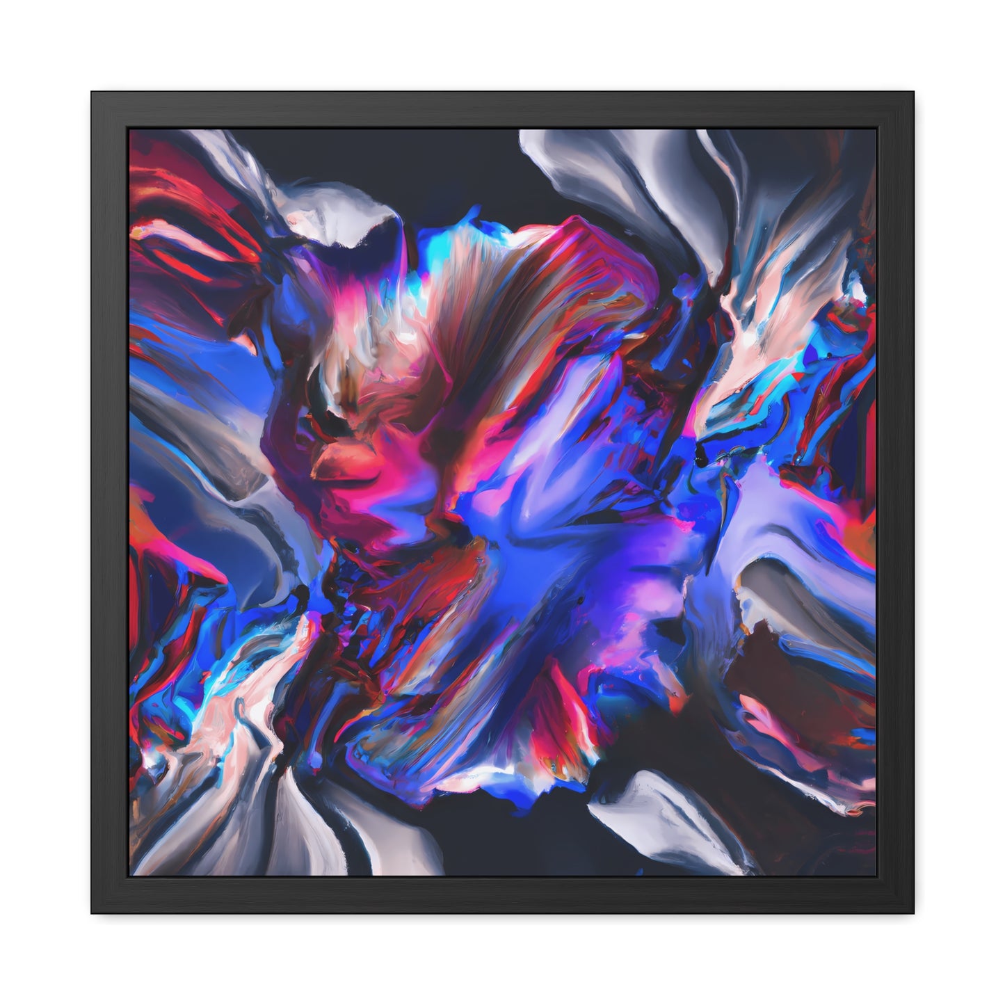 Fabstract 95 - on Framed Print