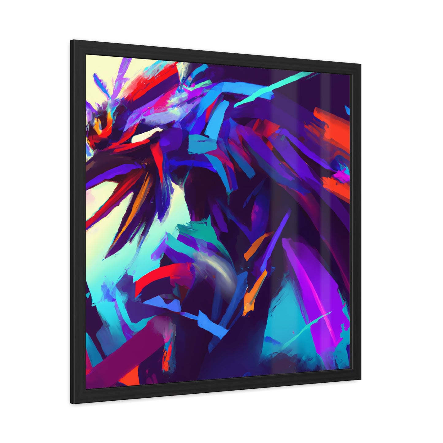 Fabstract 51 - on Framed Print