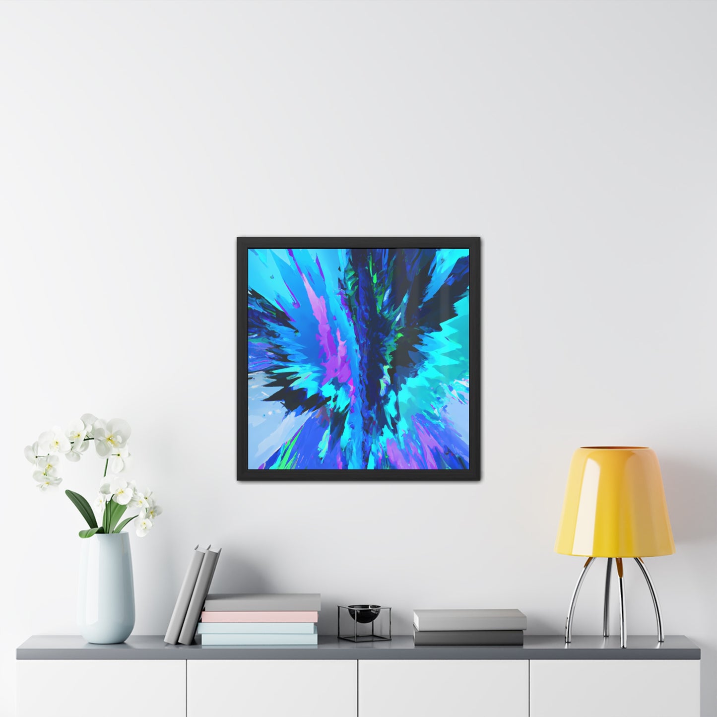 Fabstract 77 - on Framed Print