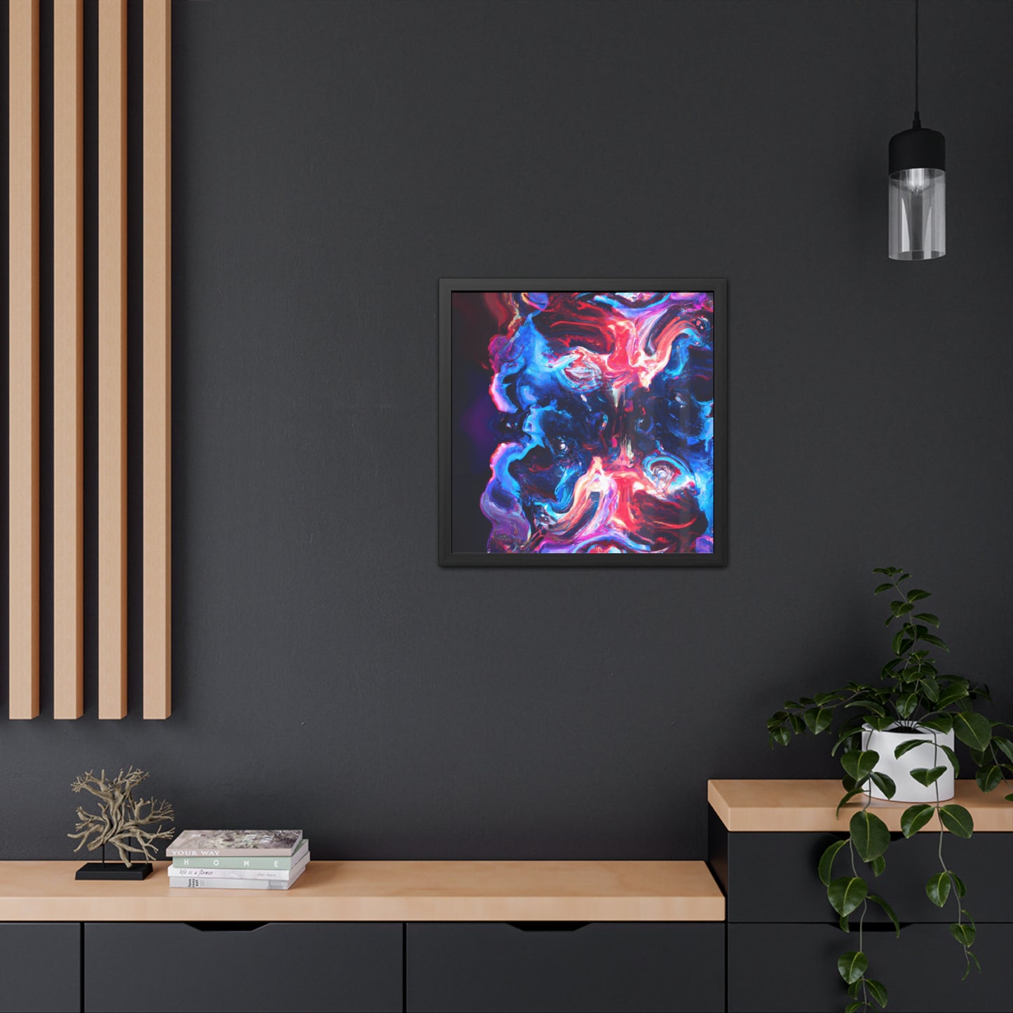 Quantum Euphoria 5 - on Framed Print