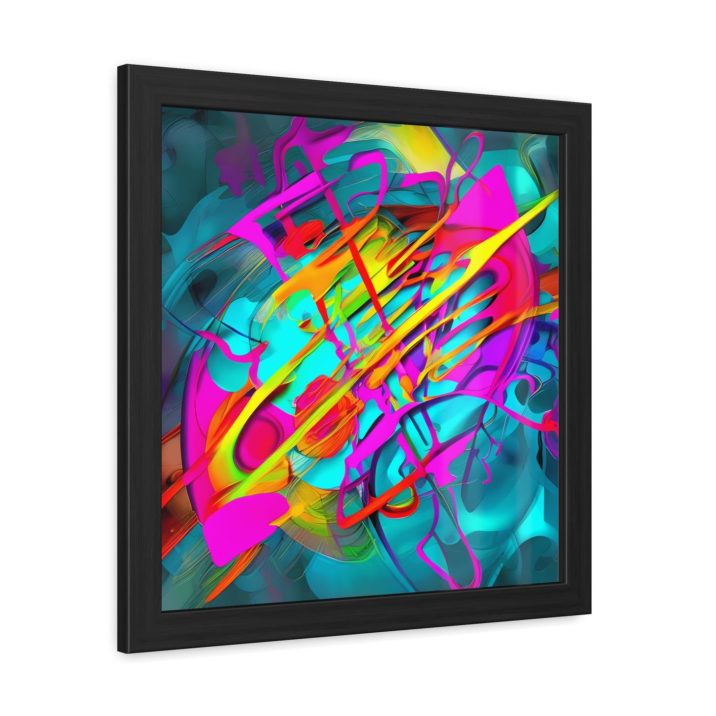 Fabstract 74 - on Framed Print