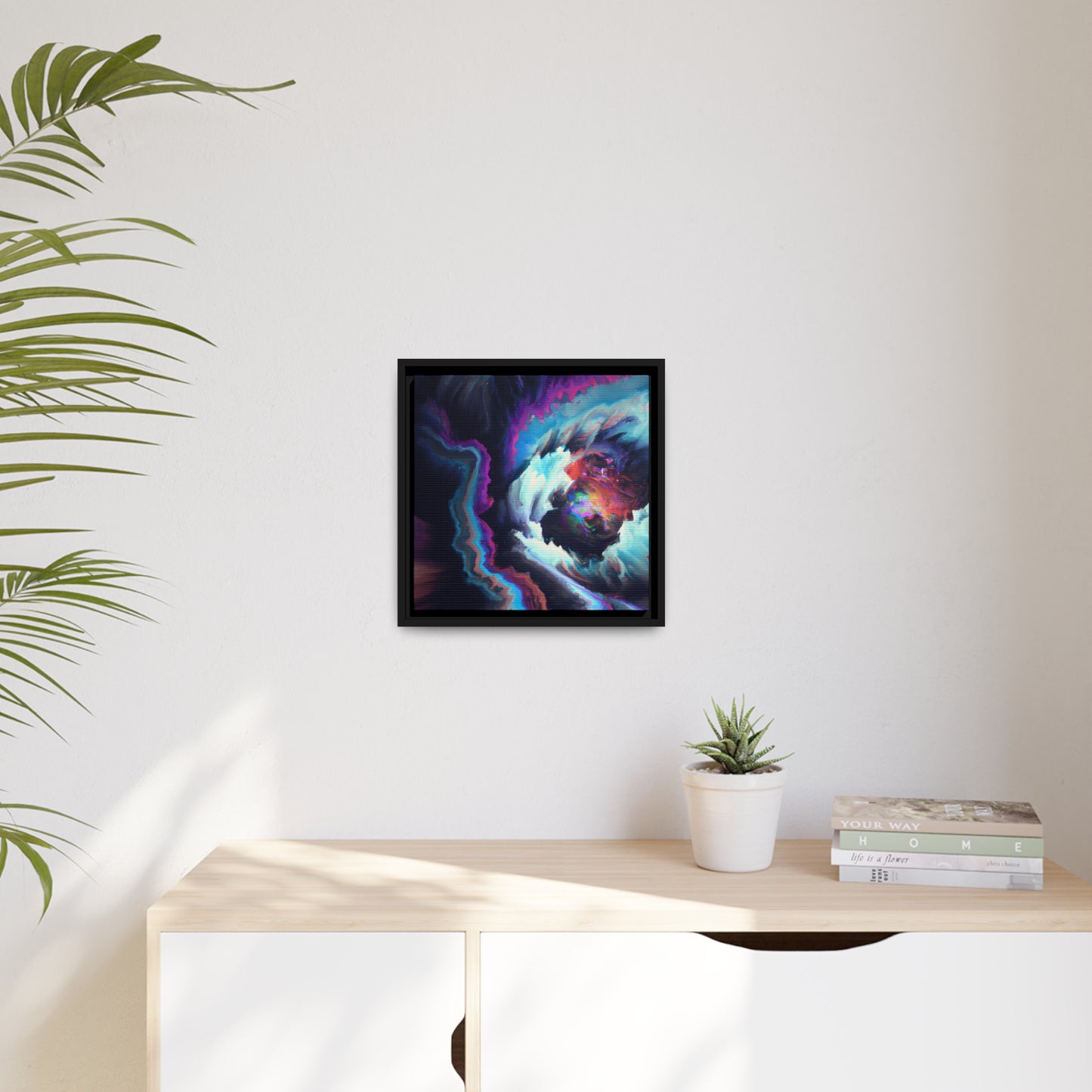 Quantum Euphoria 7 - on Framed Canvas