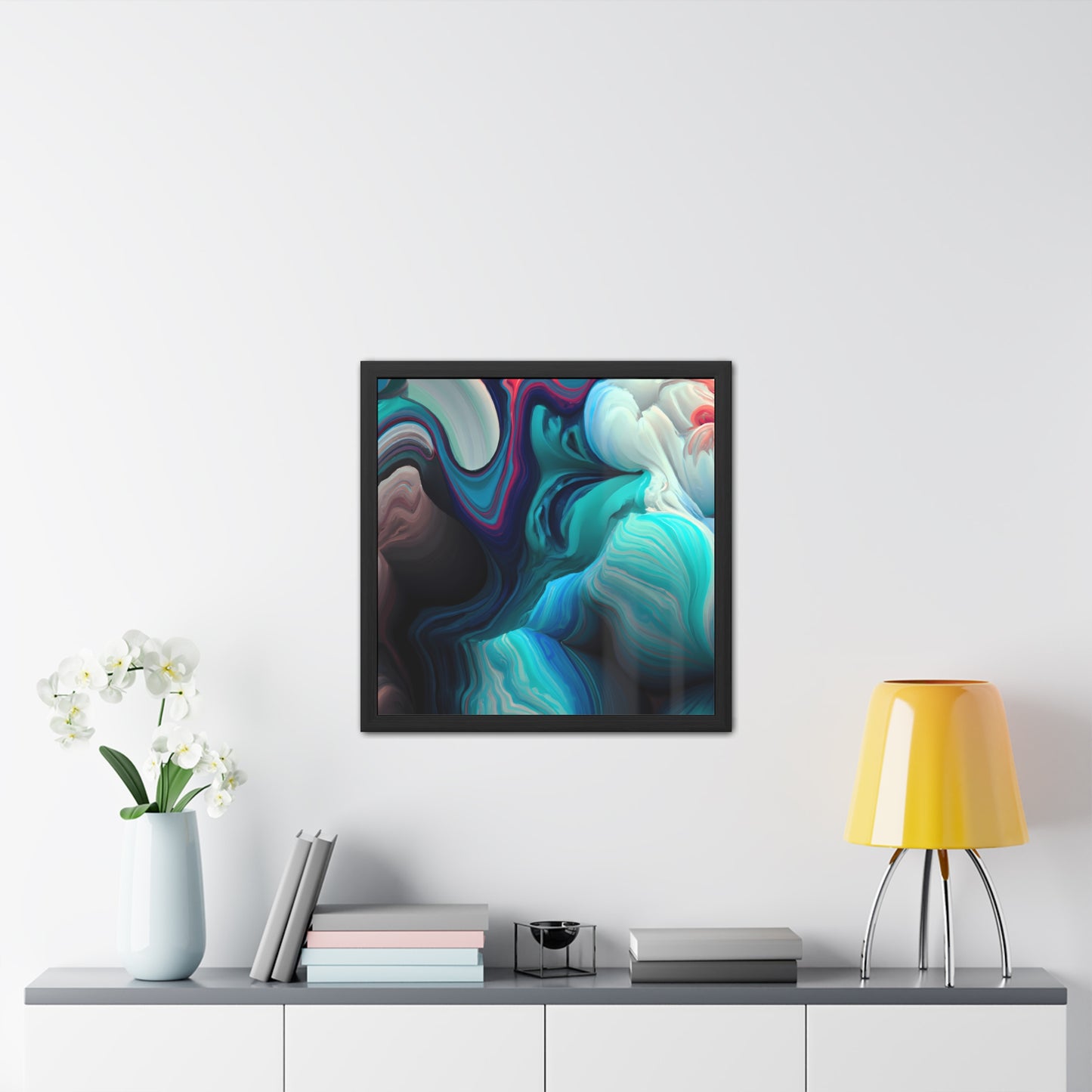 Quantum Euphoria 19 - on Framed Print