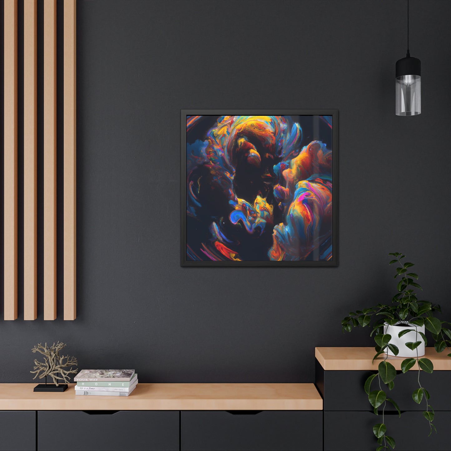 Quantum Euphoria 15 - on Framed Print