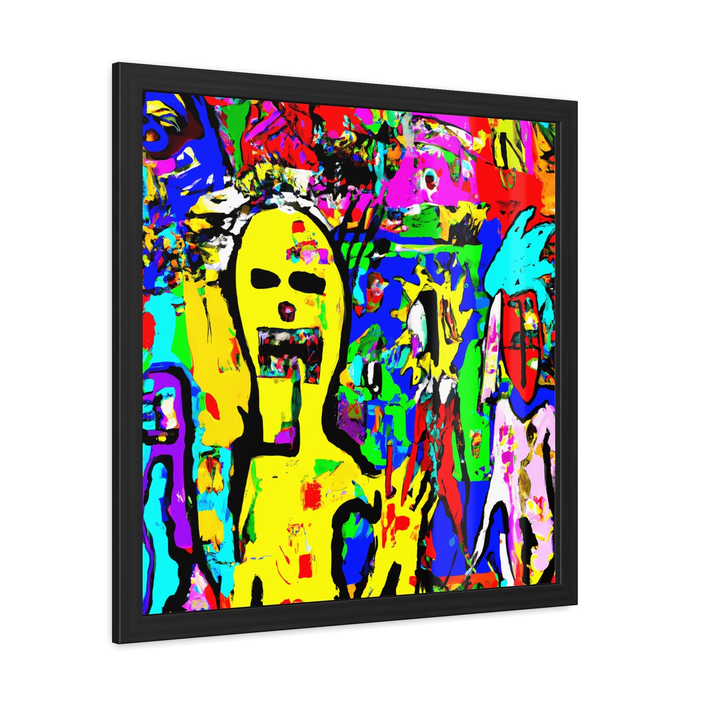 Future Graffiti 15 - on Framed Print