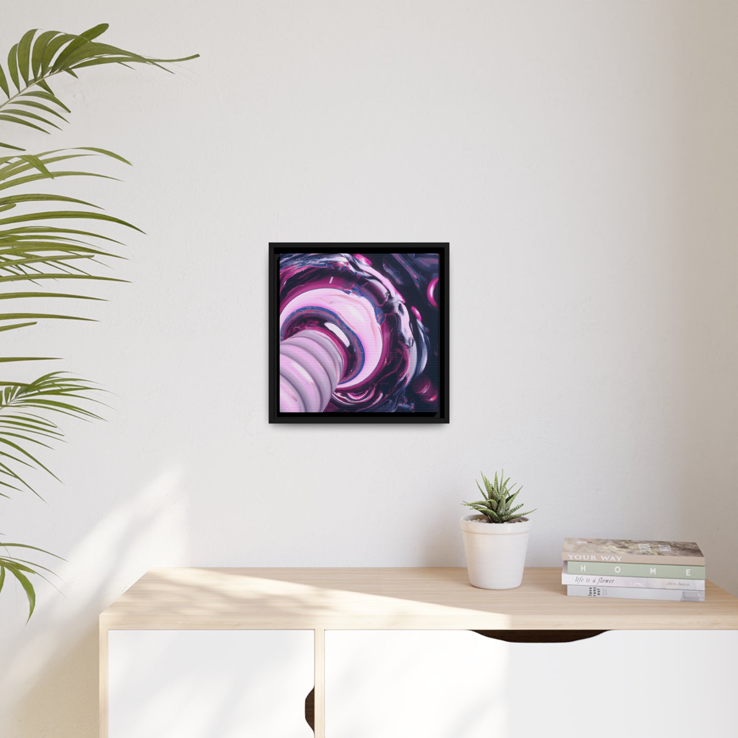 Temporal Flux 15 - on Framed Canvas