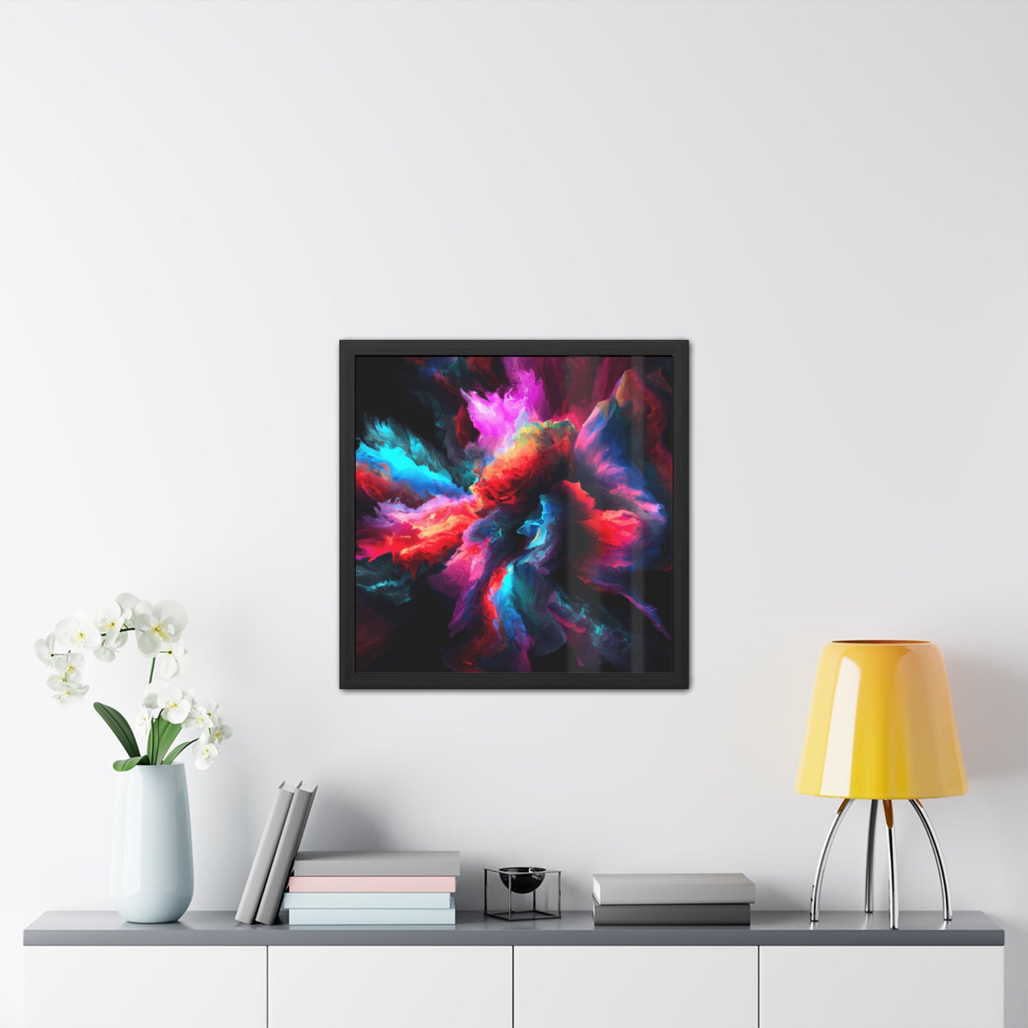 Fabstract 61 - on Framed Print