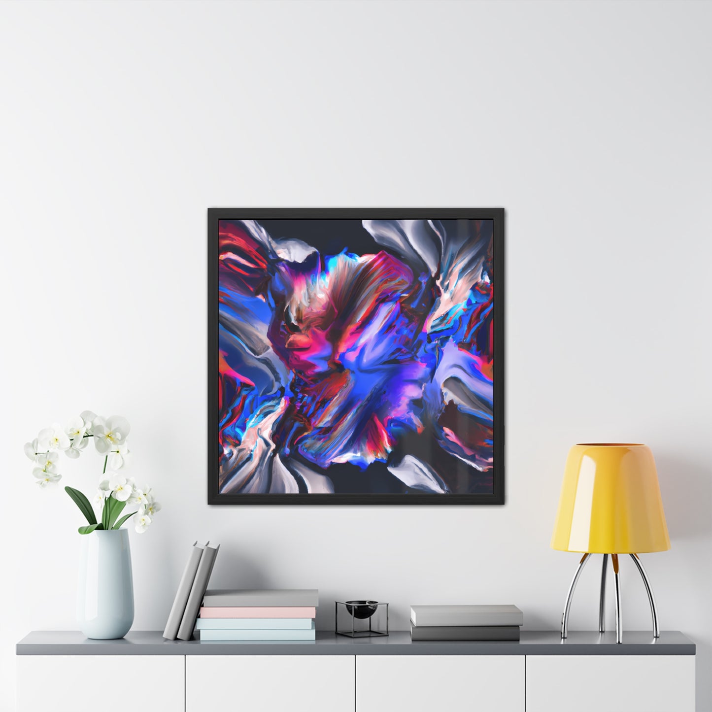 Fabstract 95 - on Framed Print