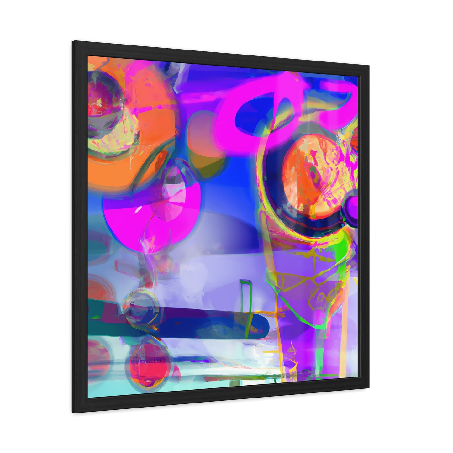 Future Graffiti 11 - on Framed Print