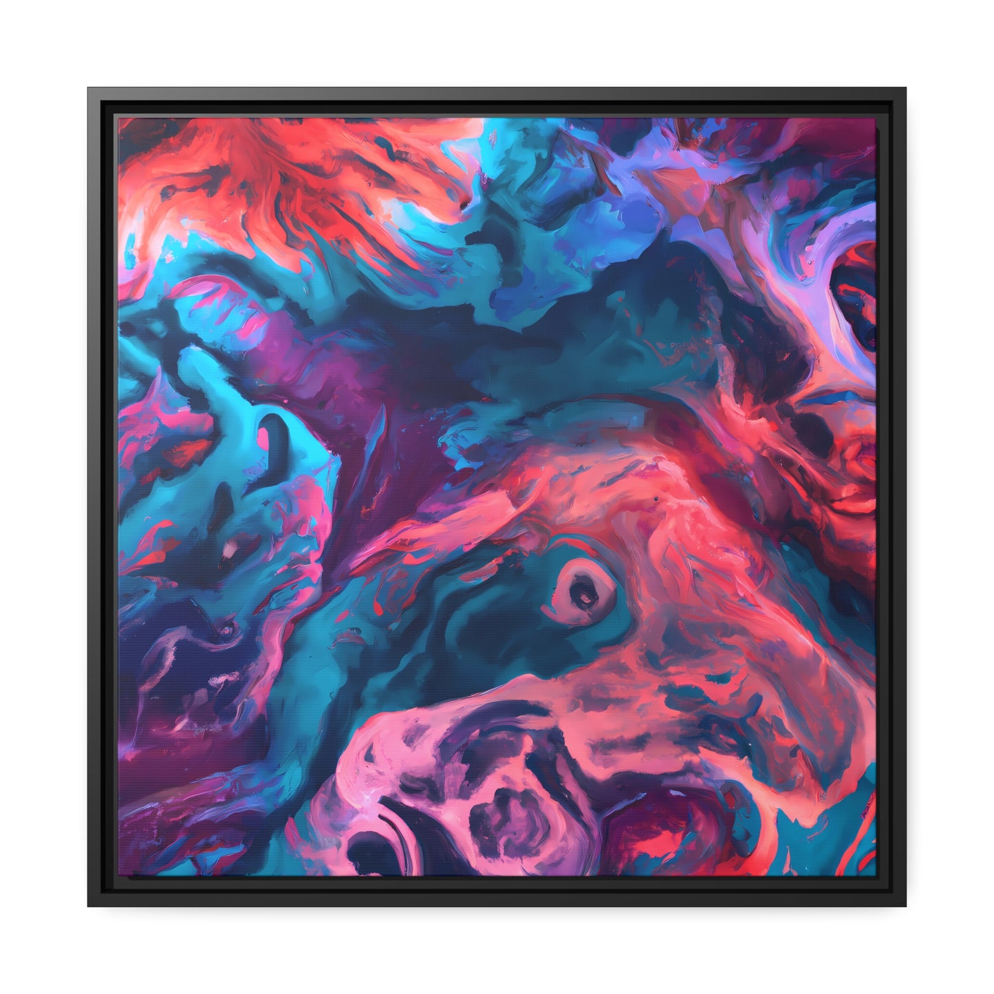 Quantum Euphoria 16 - on Framed Canvas