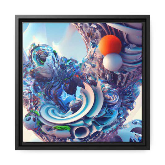 Temporal Flux 2 - on Framed Canvas