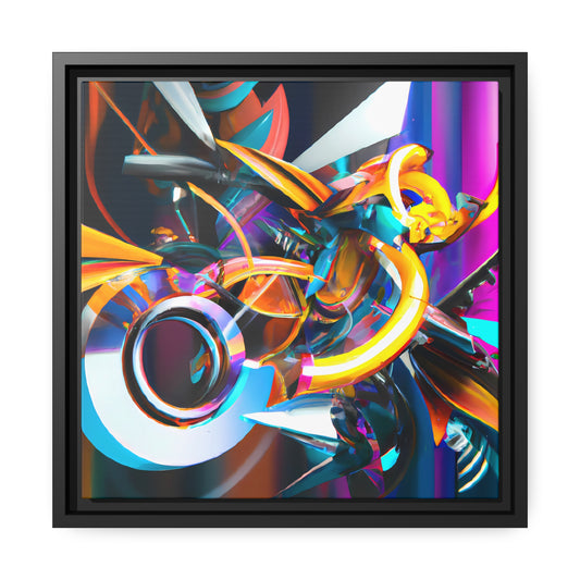 Temporal Flux 20 - on Framed Canvas